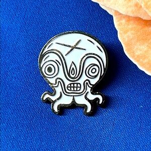 🖤YESTERDAYS Artist edition enamel brooch